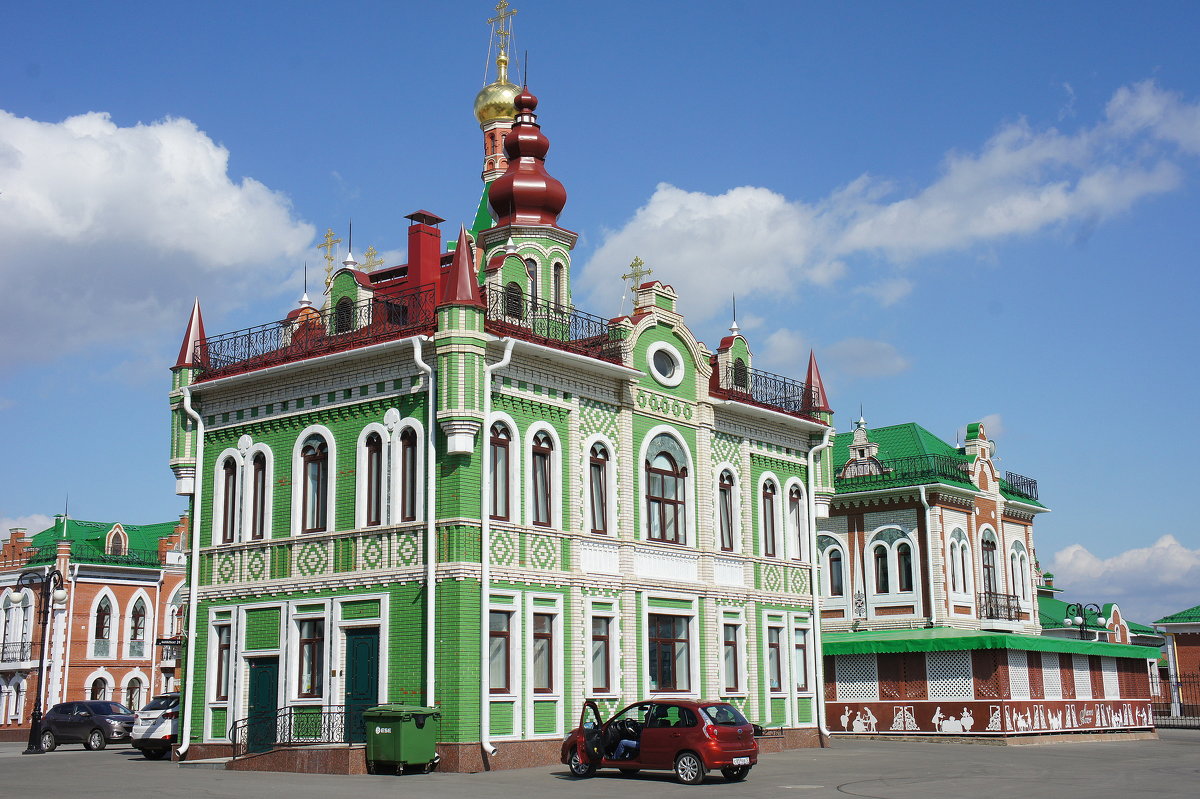 Архангельская Слобода, красивый дом, построенный во фламандском стиле - Елена Павлова (Смолова)