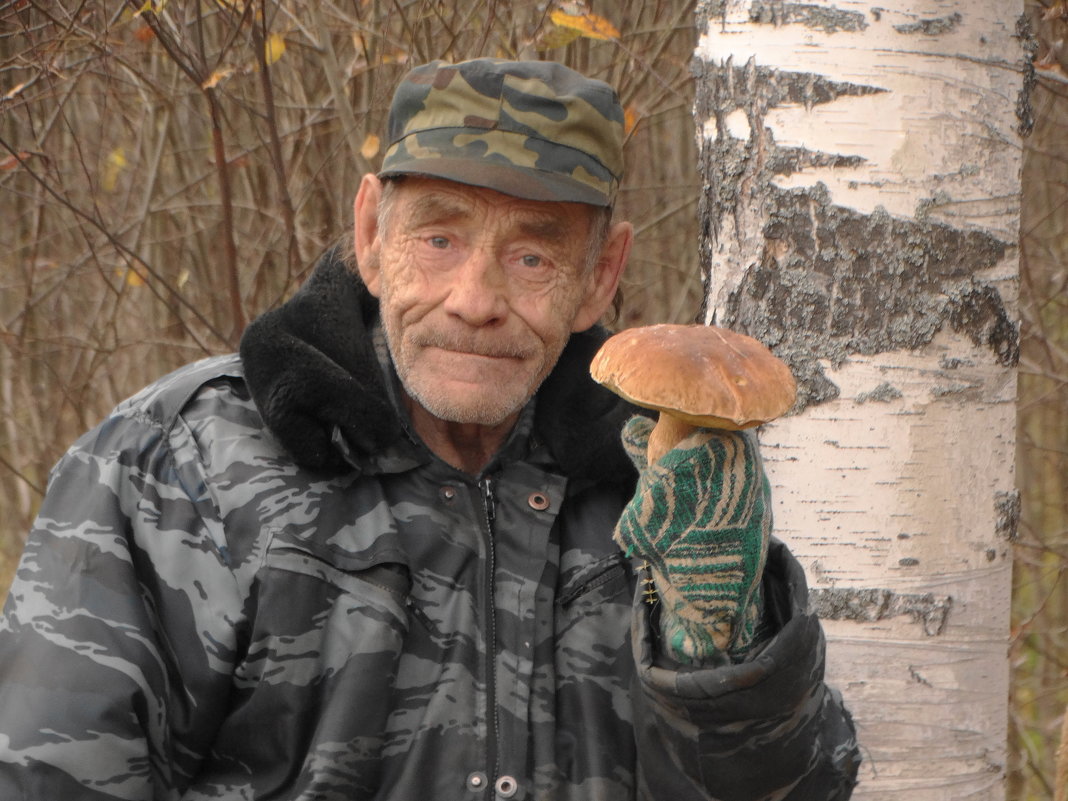 грибы в октябре.. - Михаил Жуковский