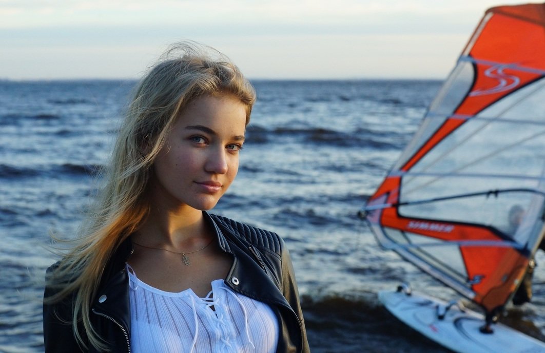 Девушка у Финского залива - Lisa 