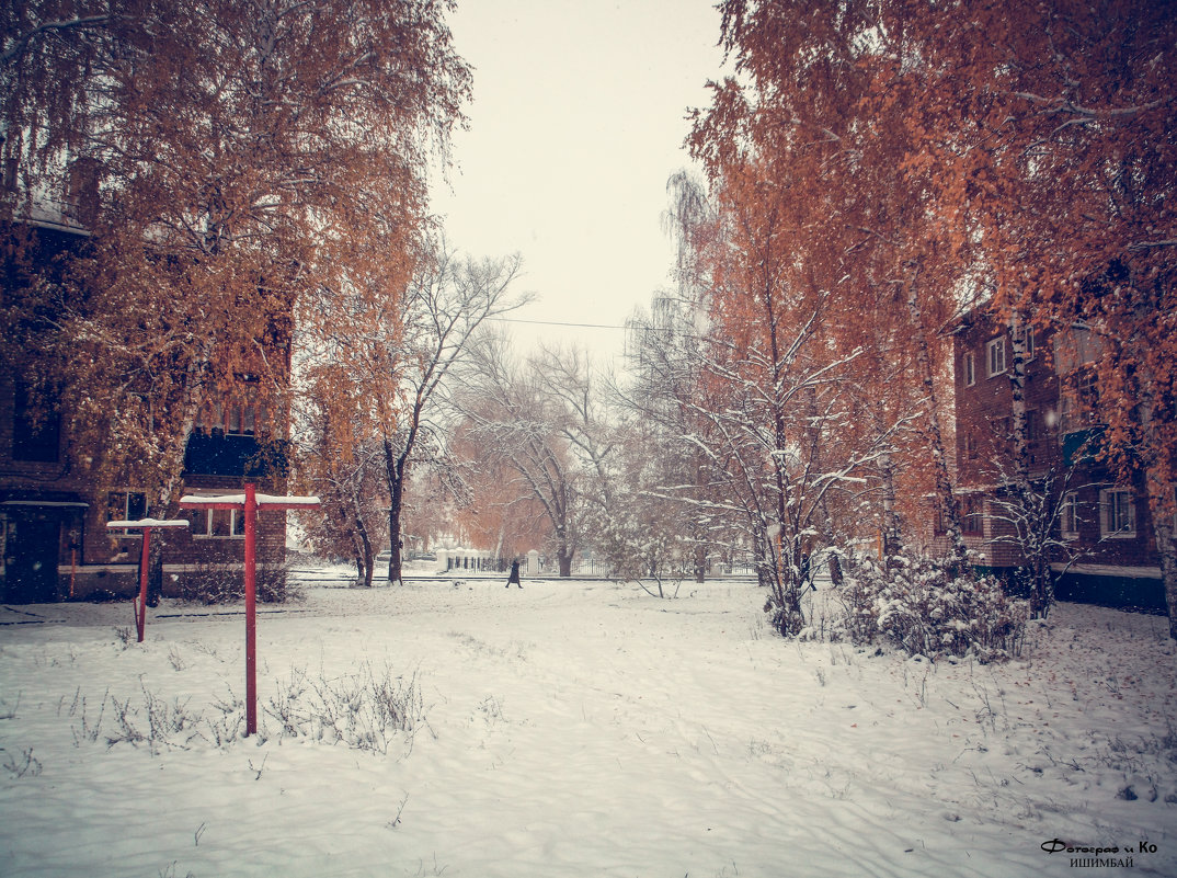 Первый зимний пейзаж - Вячеслав Баширов