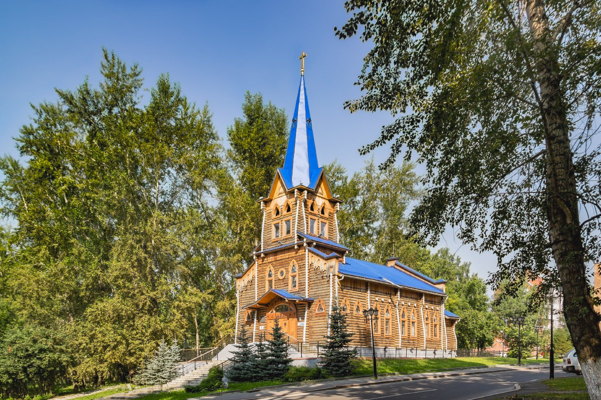 Томск. Евангелическо-лютеранская церковь. - prvivl prvivl