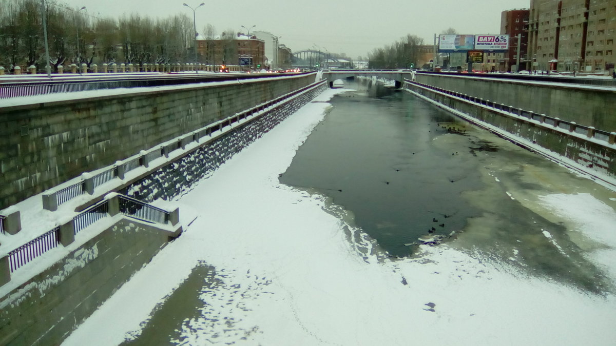 Обводный канал в Петербурге в ноябре масяце 2016 г. - Светлана Калмыкова