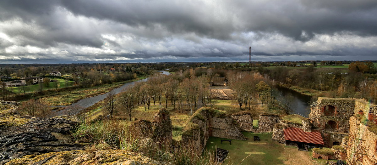 View from the Bauska Castle ruins (301016) - Arturs Ancans