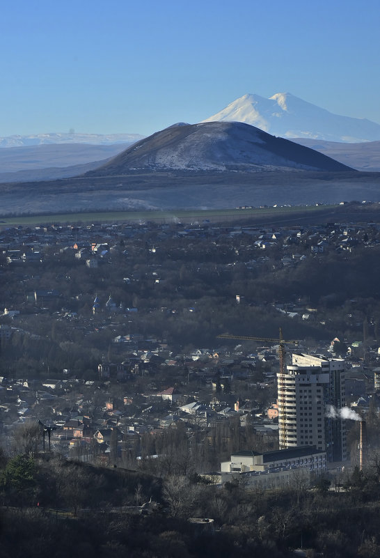 Вид на Эльбрус из Пятигорска - Мария Климова