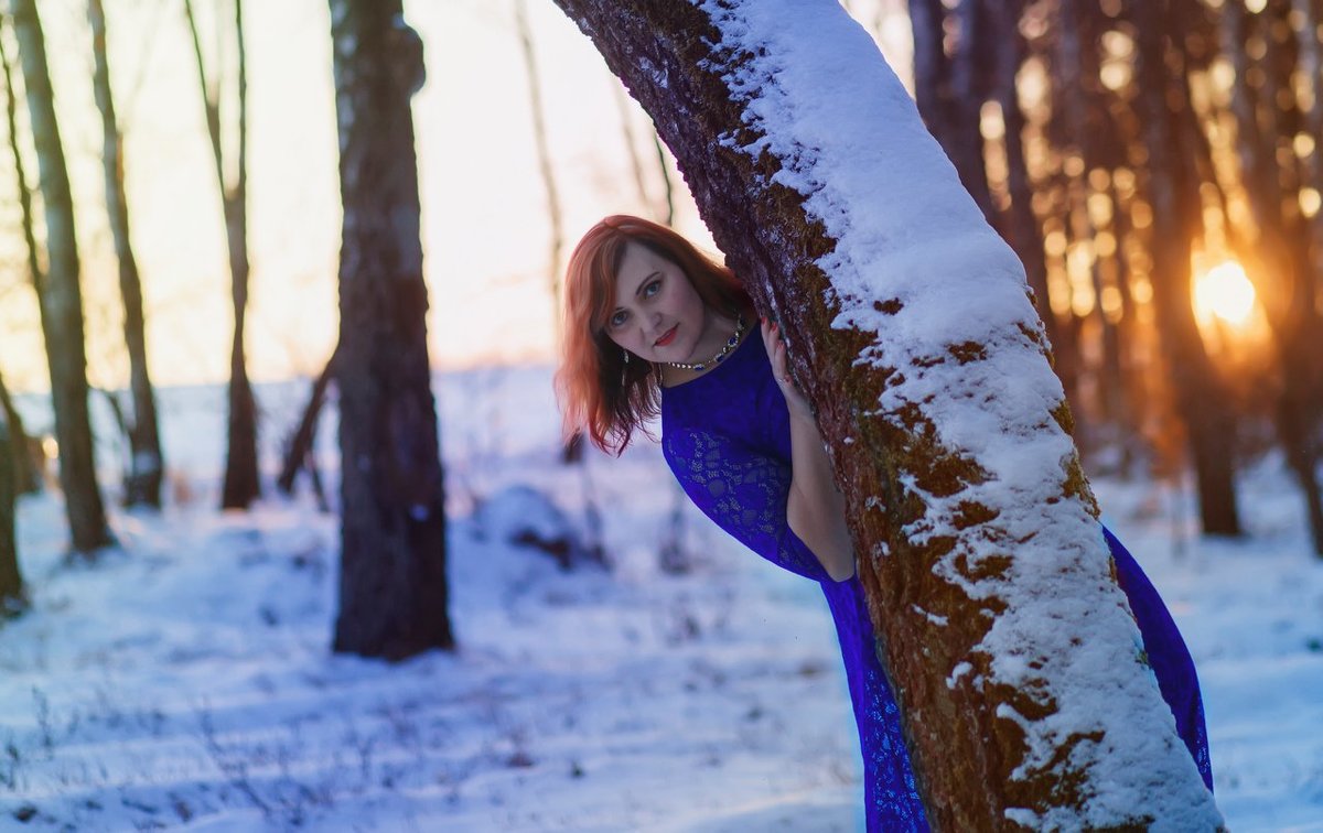 В зимнем лесу - Яна Минская