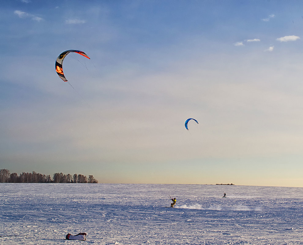 Snowkiting. Kemerovo. Siberia. - Александр 