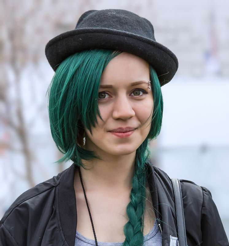 Девочка с зелёными волосами - Nn semonov_nn