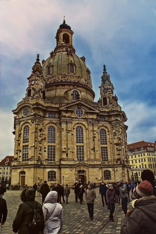 Дрезден, Frauenkirche, церковь Богородицы - Надежда 