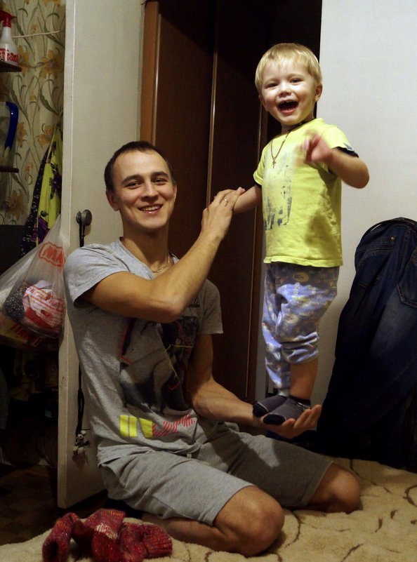 Сын с внуком - Алексей Логинов