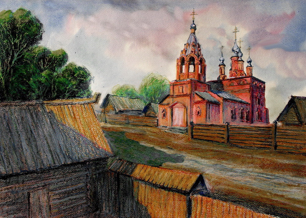 Рязань.Церковь Благовещения.1673 г. - Лесо-Вед (Баранов)
