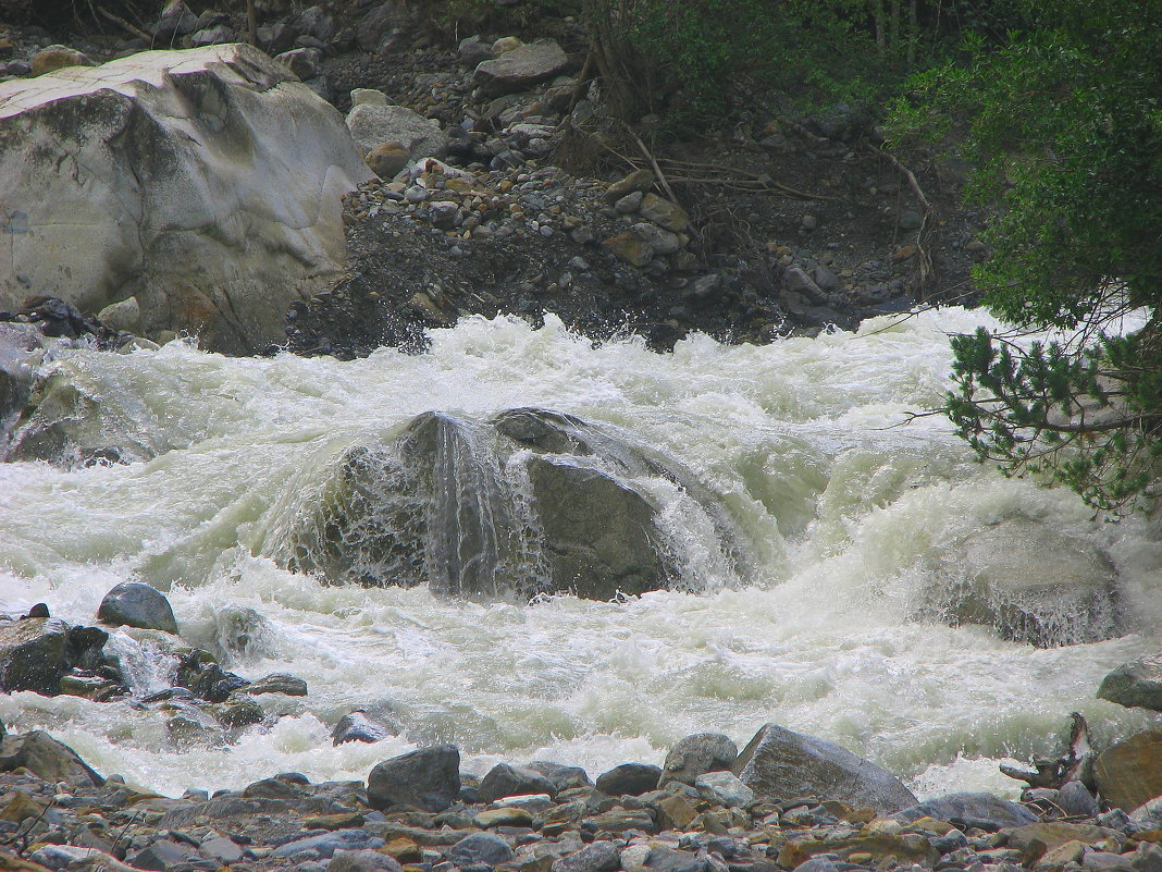 Так начинается река... Горный поток в Цейском ущелье - Vladimir 070549 
