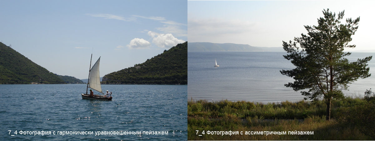 7_4 Фотографии с гармонически уравновешенным и с ассиметричным пейзажем - Алексей Епанешников