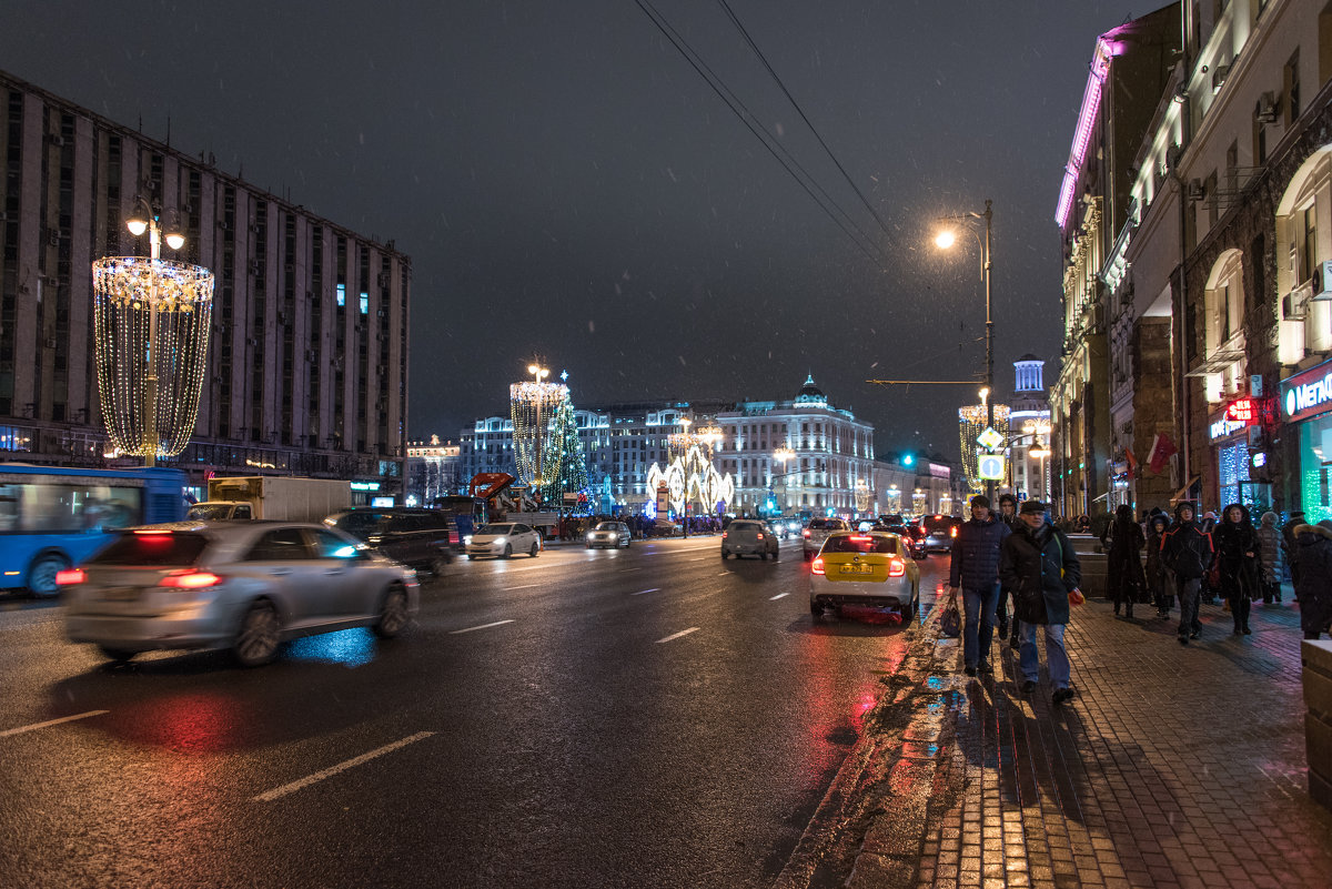 Новогодняя Москва. - Владимир Безбородов