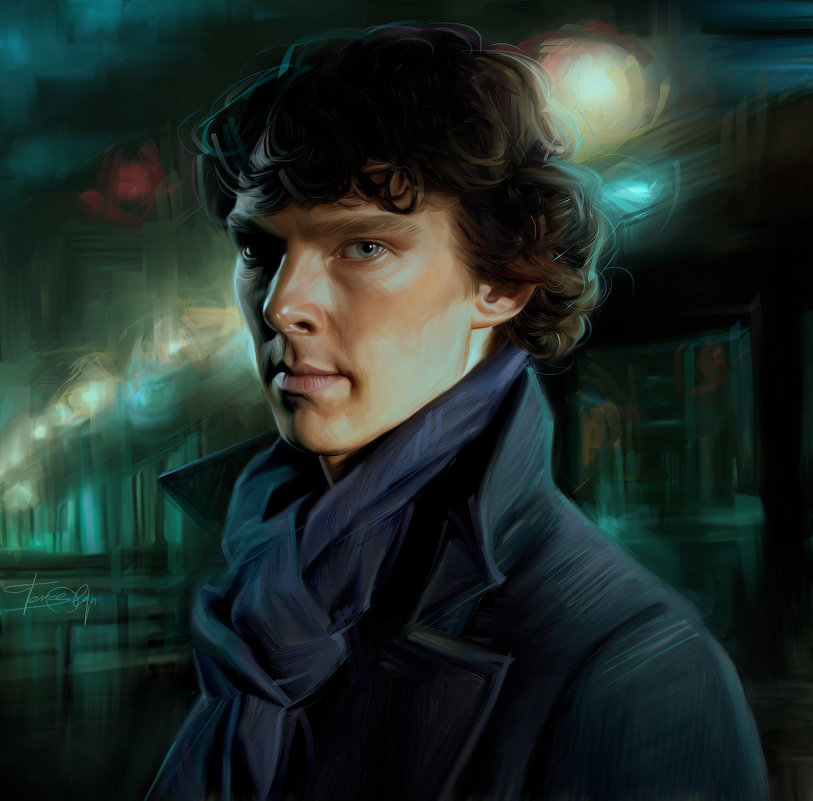 Benedict Cumberbatch _ in  Sherlock fixed - ~ Backstage ~ N.