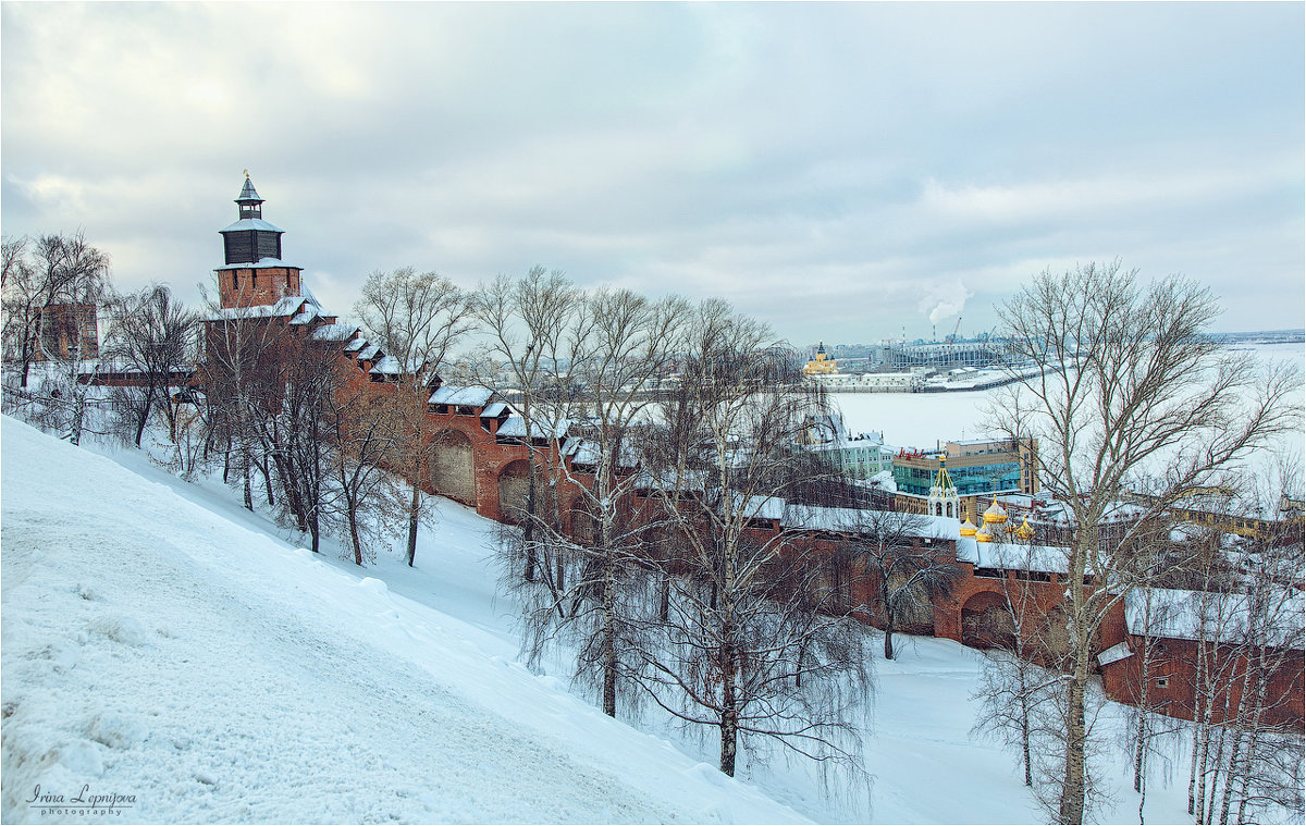 В Нижегородском Кремле зимой - Ирина Лепнёва