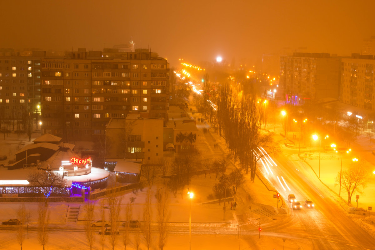 Ночь, улица, фонари, снегопад.... - Ирина Холодная
