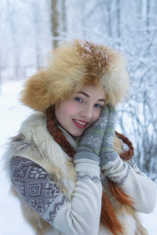 Зимний портрет - Сергей Кривошеев