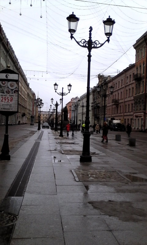Пешеходная улочка - Svetlana Lyaxovich