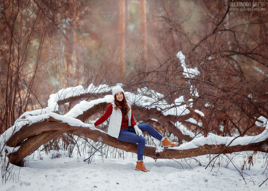 Зимняя фотопрогулка - Александра Гилета