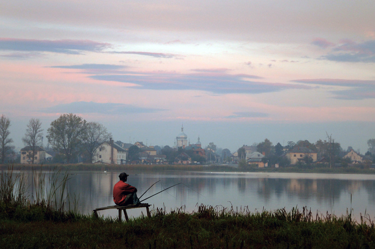 Рыбалка на закате дня - Владимир 