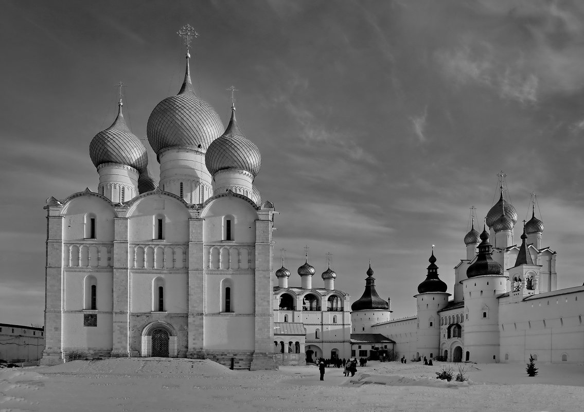 успенский собор черно белое