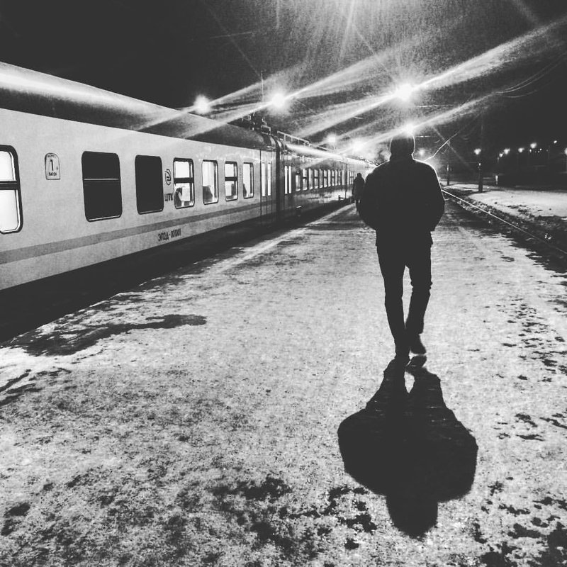 Ночной поезд - melnikofff Мельников