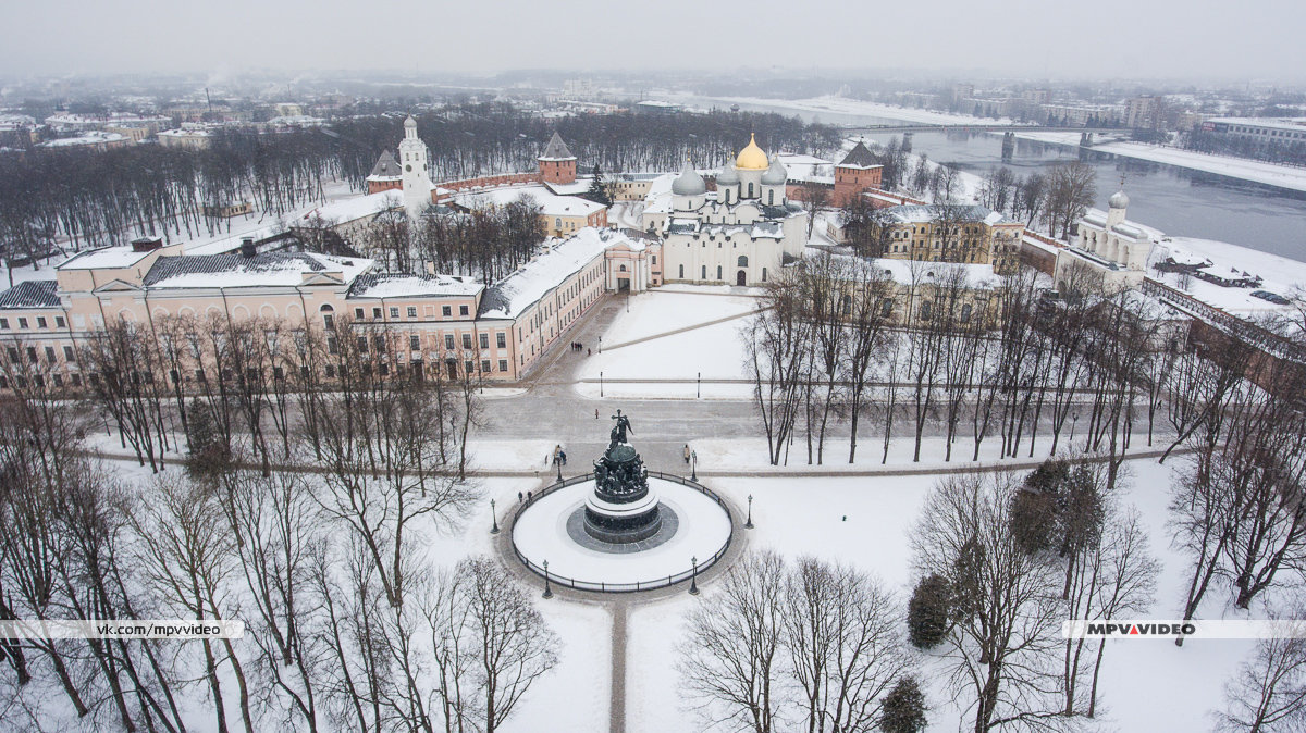 Великий Новгород Фото Зима