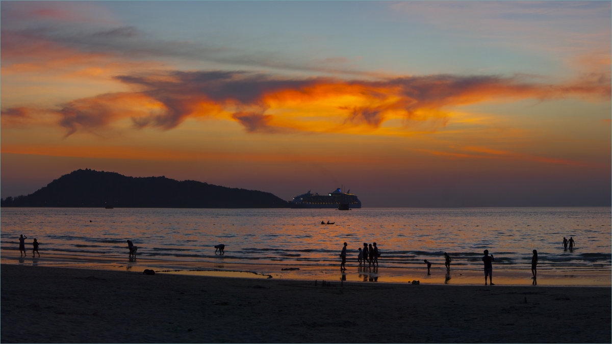 Пляж Патонга на закате - Светлана Тремасова