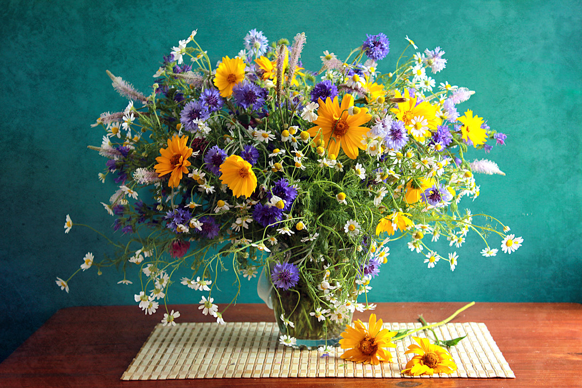 Букет полевых цветов - alfina 