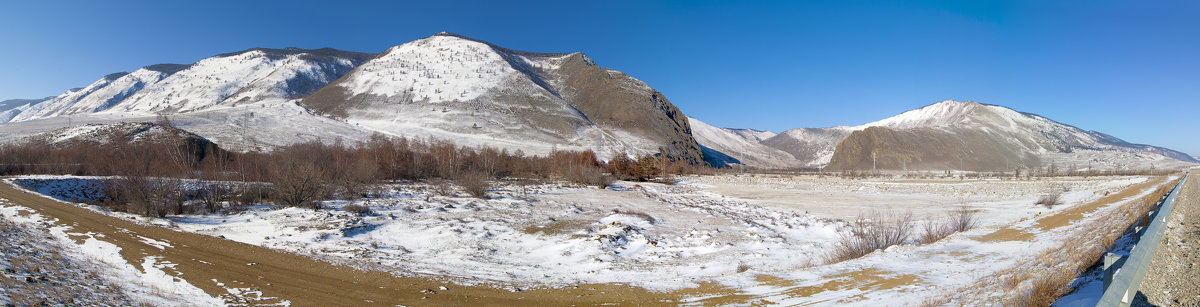 Панорама окрестностей устья реки Сарма - Анатолий Иргл