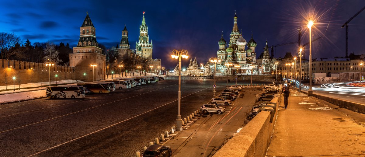 Вид на Кремль с Большого Москворецкого моста (2) - Борис Гольдберг