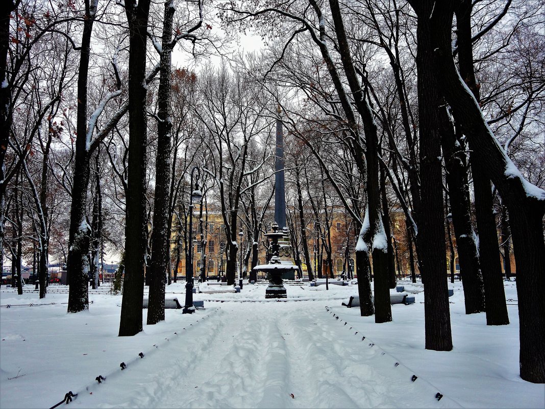 Зима в Румянцевском Саду... - Sergey Gordoff