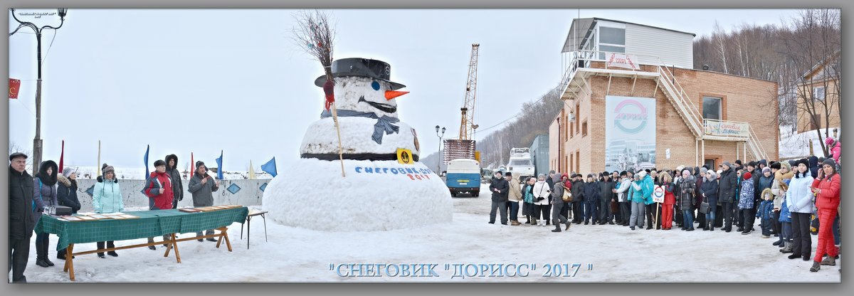 СНЕГОВИК "ДОРИСС" 2017. - Юрий Ефимов