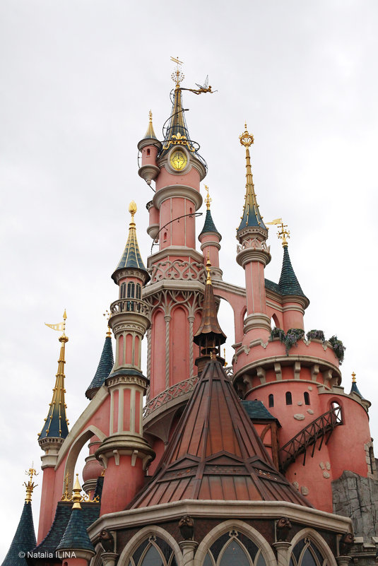Замок в Диснейленде - Фотограф в Париже, Франции Наталья Ильина