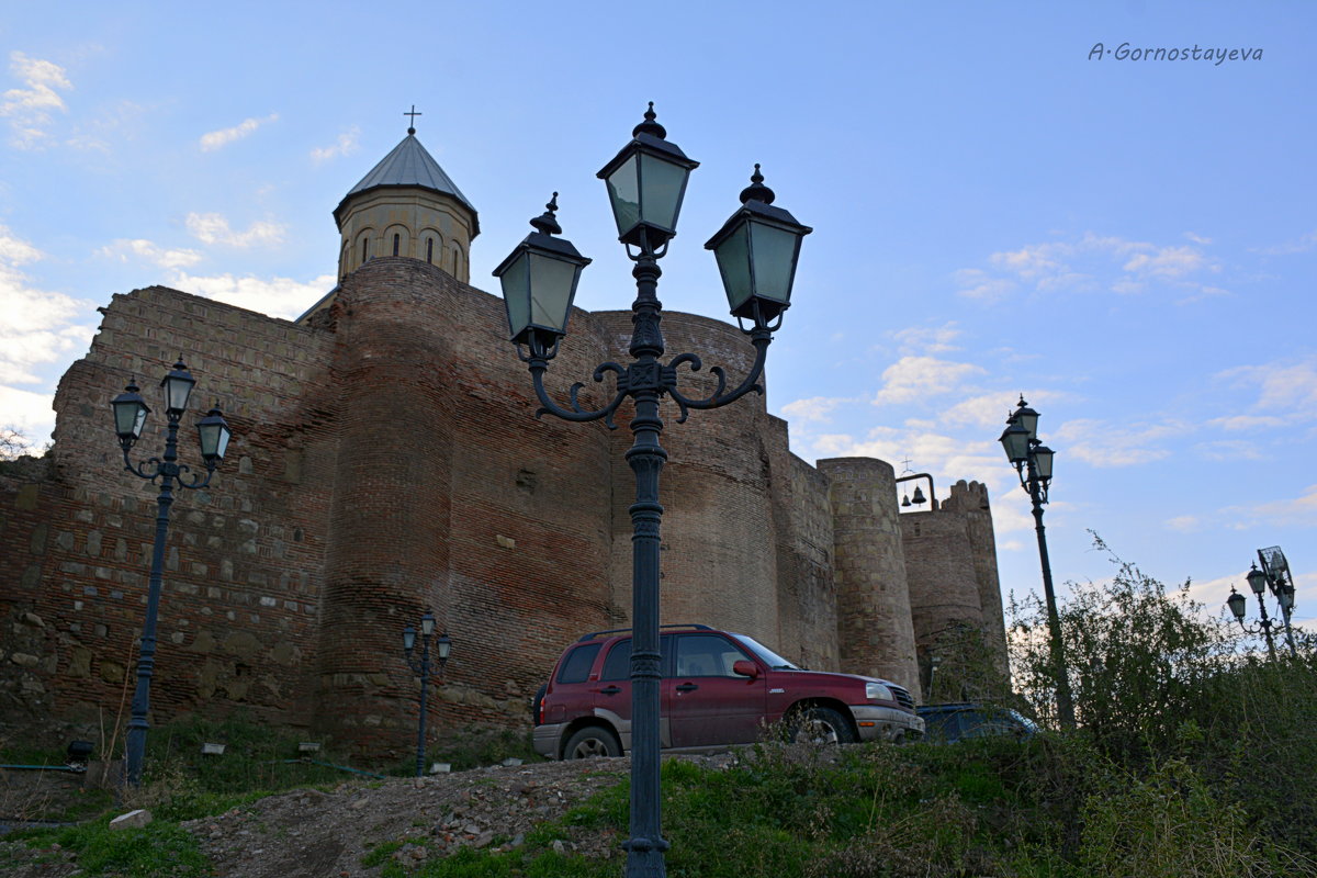 Крепость Нарикола и Никольская церковь. - Anna Gornostayeva