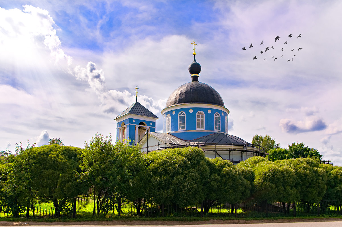 церкви Подмосковья. Покровская церковь. - Андрей Куприянов