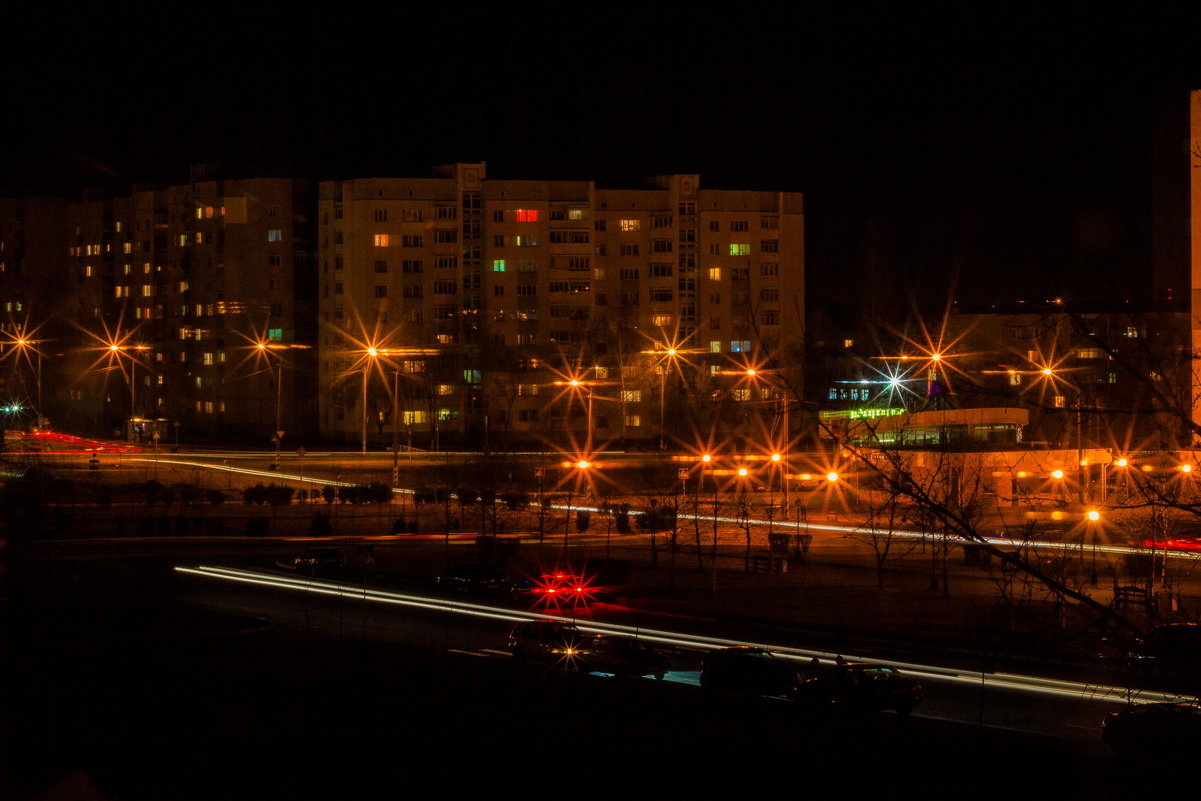 Вид из окна. Ночь - Николай Котко