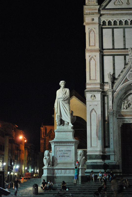 Памятник Данте Алигьери. Флоренция - Татьяна Игнатьева