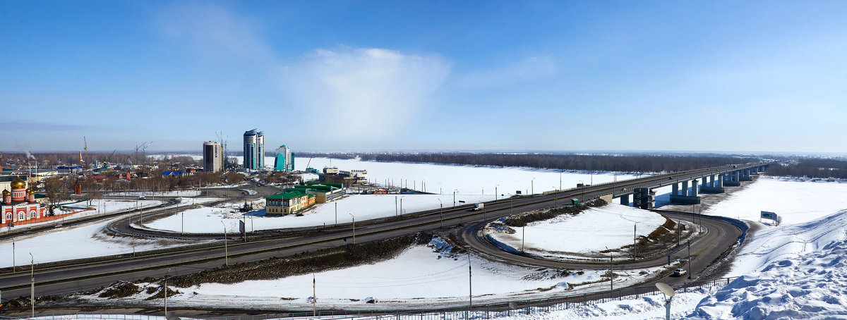 новый мост через Обь в Барнауле - Николай Мальцев