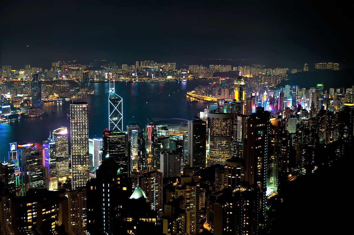 Вид Гонконга с пика Виктория - Сергей Па