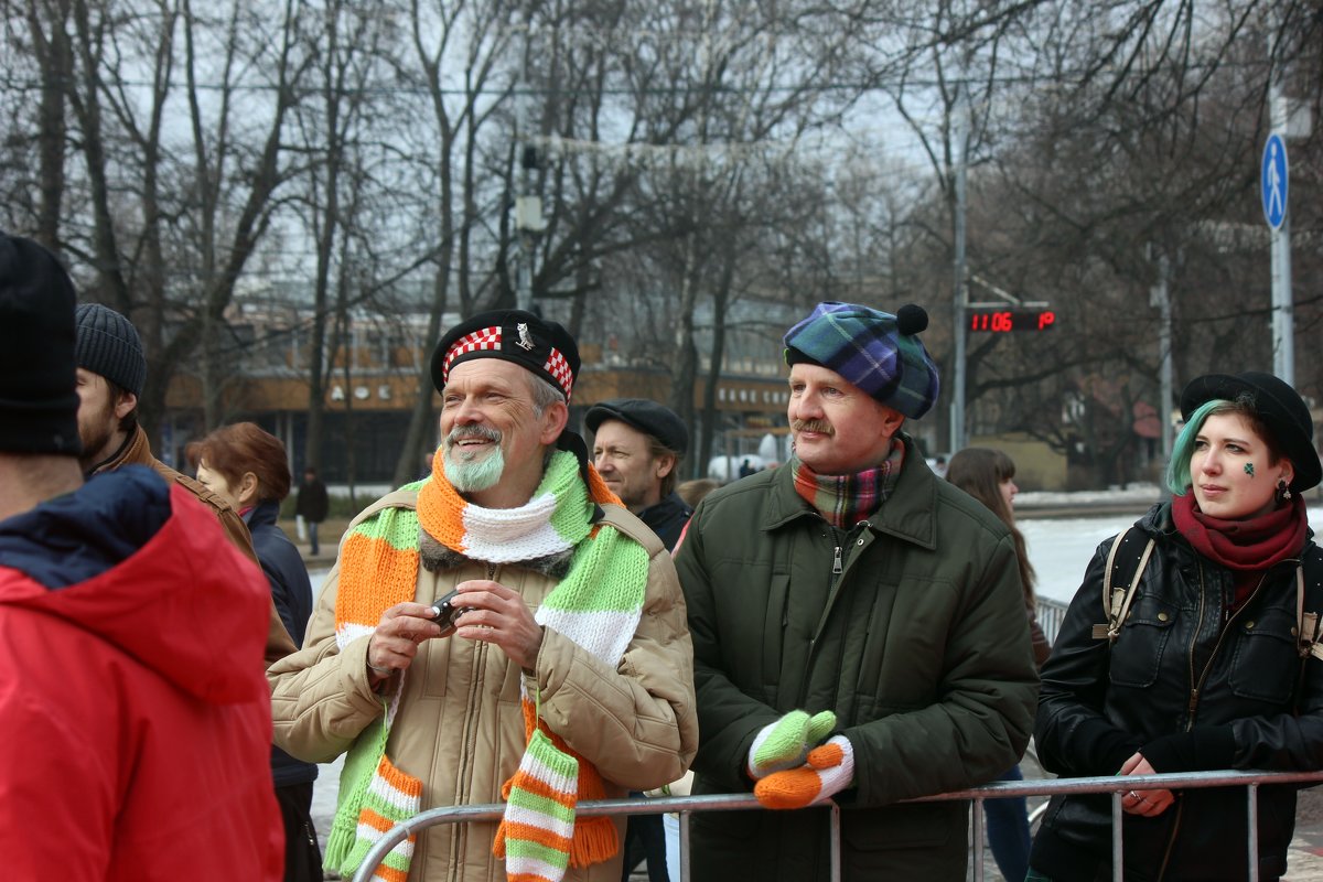 День  "  Святого Патрика" в  Москве. - Виталий Селиванов 
