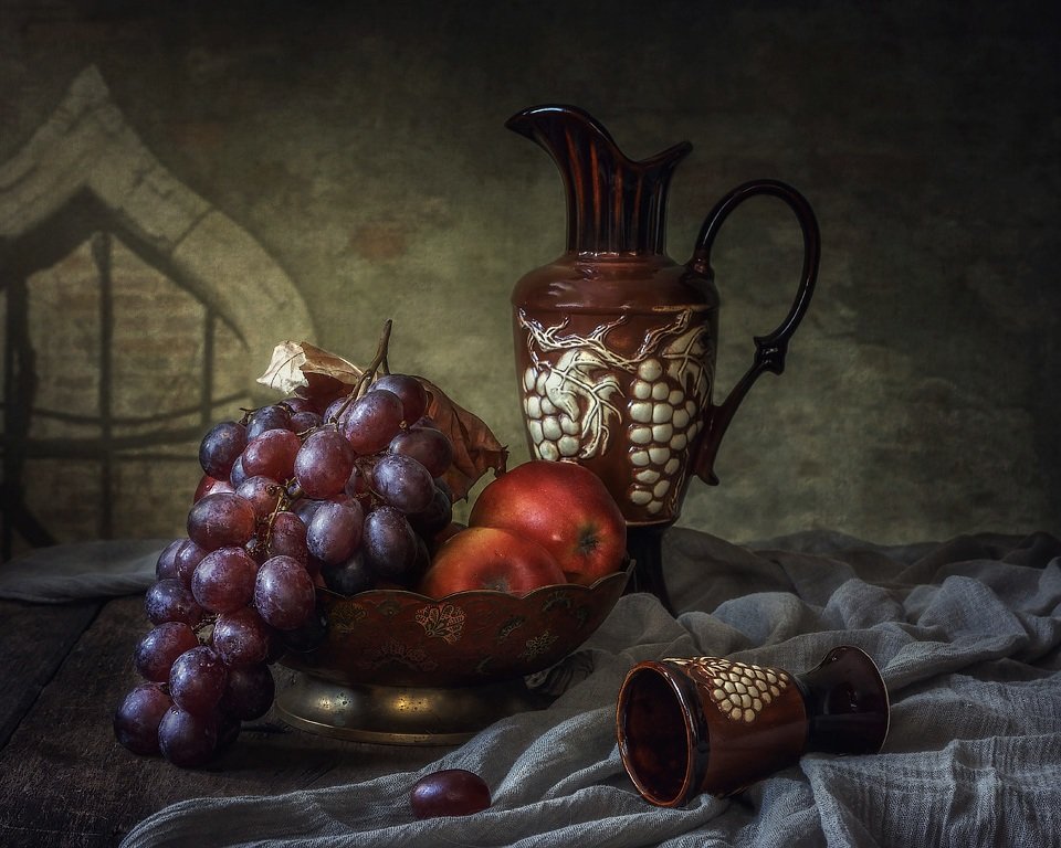 Натюрморт с фруктами - Ирина Приходько