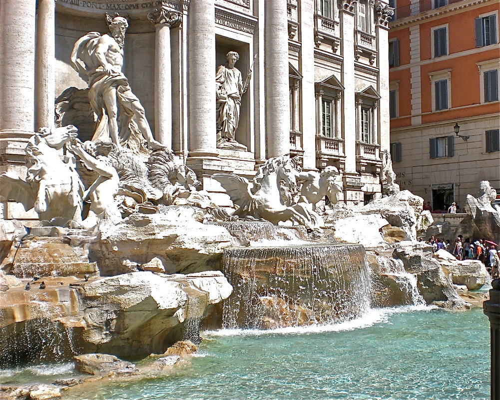 фонтан Треви в Риме - Елена 