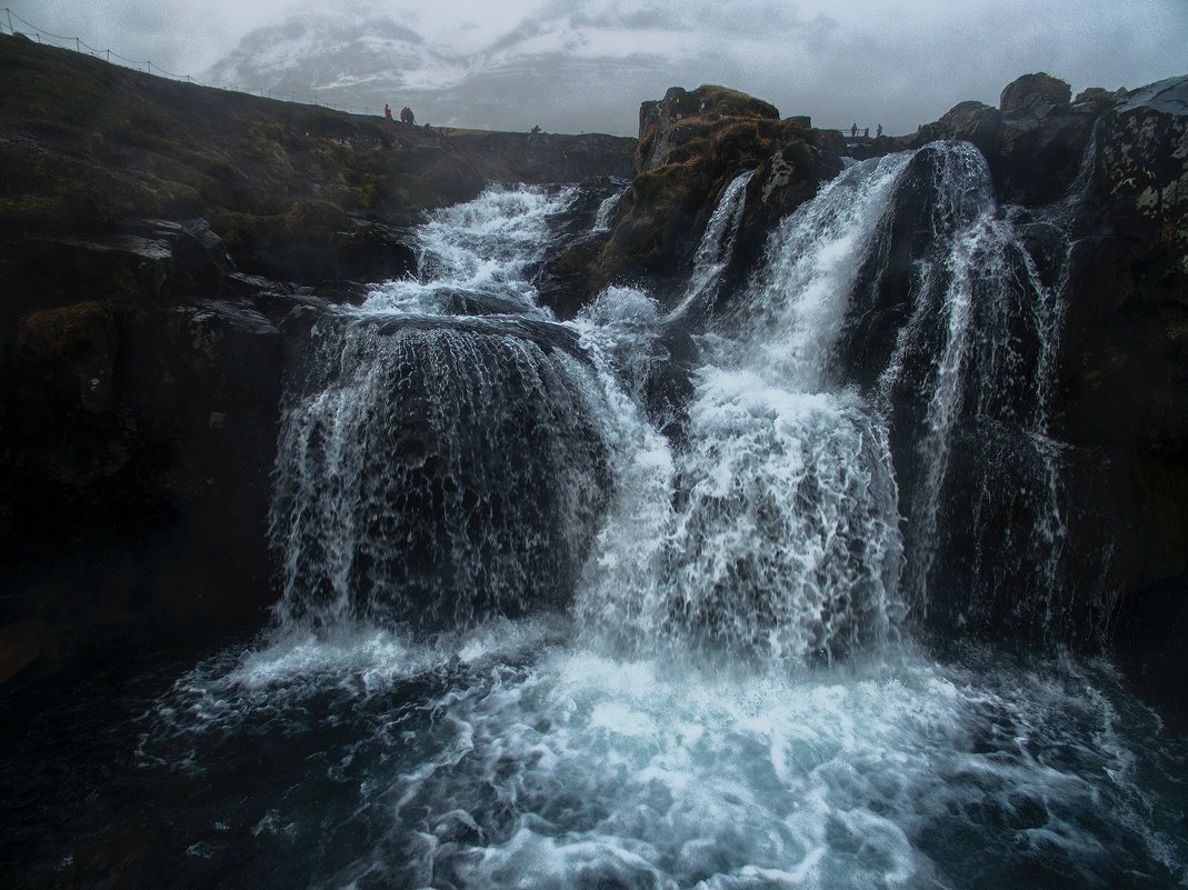Водопад Kirkjufellfoss с воздуха - Alex Mimo