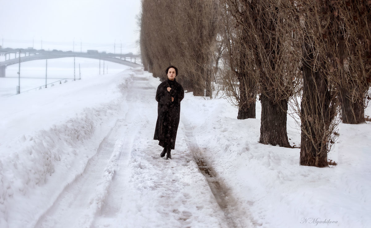 Зимняя прогулка - Наталья Мячикова
