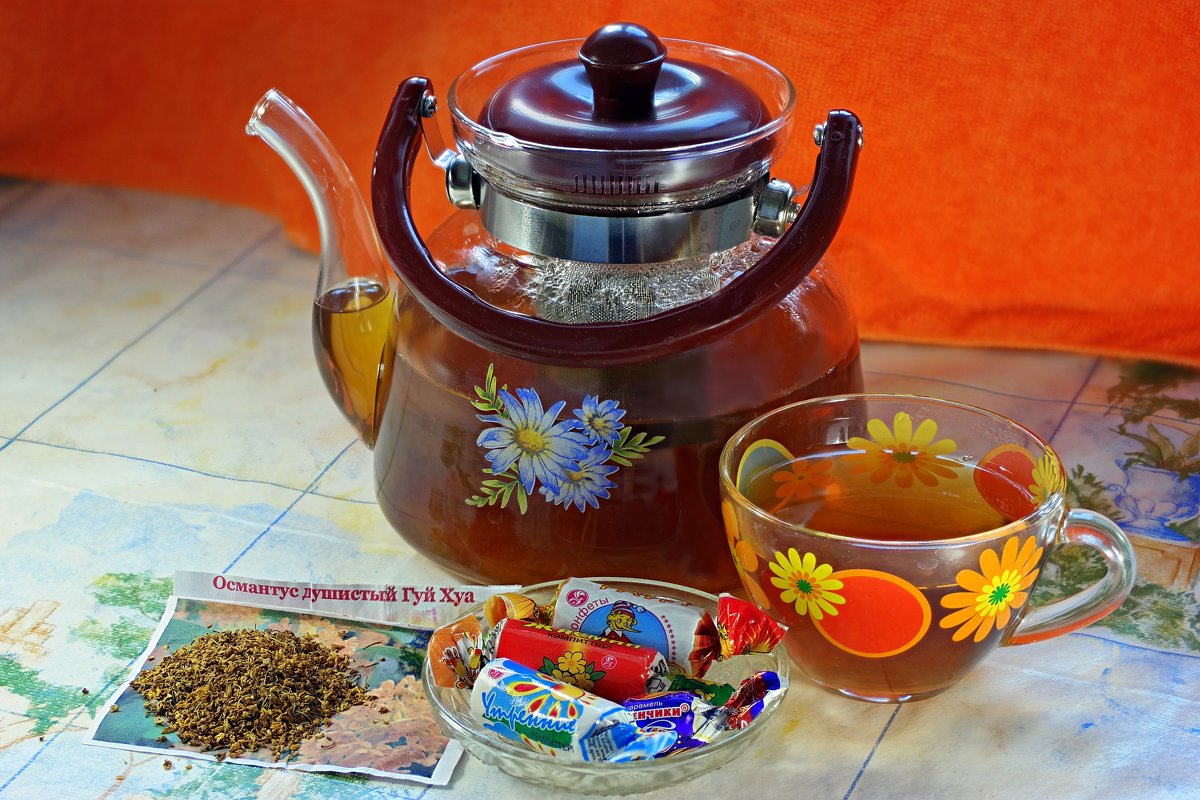 Дегустируем чай с османтусом - Андрей Заломленков