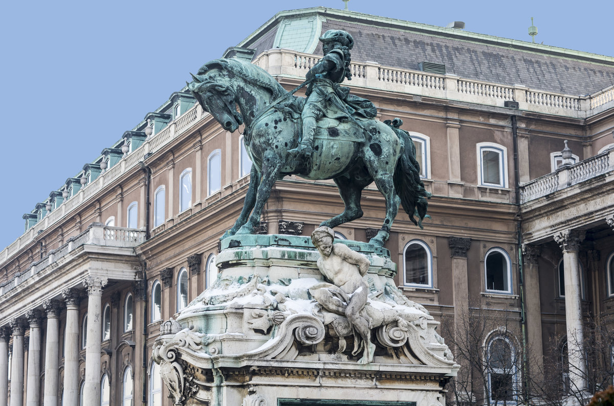 Памятник Евгению Савойскому у Королевского дворца Будапешта - Александр 