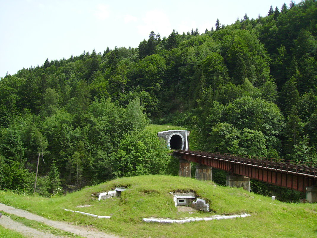 Железнодорожный   тунель   в   Яремче - Андрей  Васильевич Коляскин
