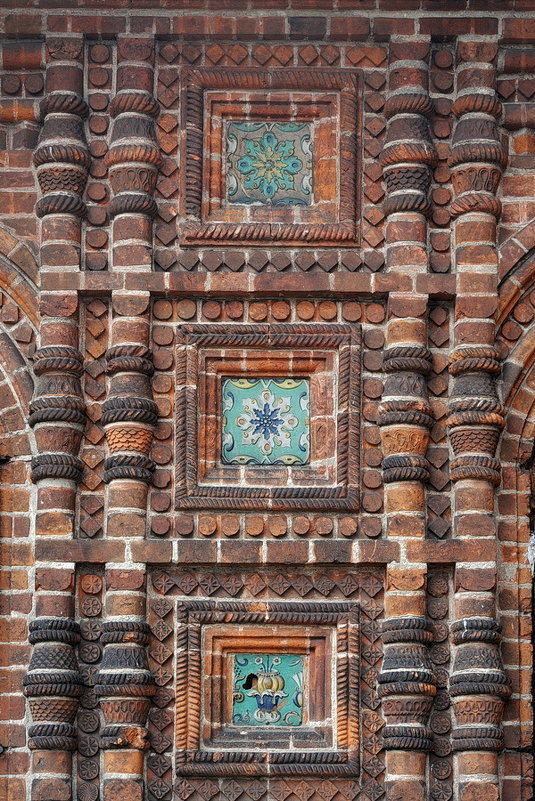 Фрагмент фасада церкви Иоанна Предтечи - Николай Белавин