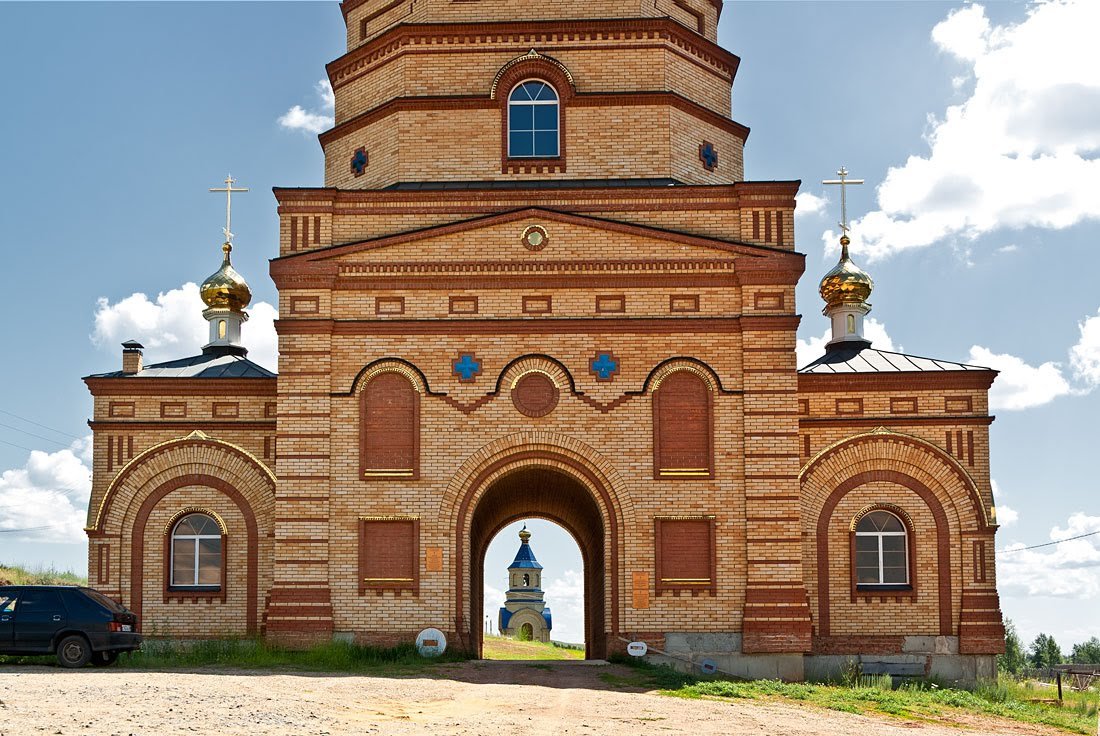 Надвратный храм. Покровский монастырь. Оренбургская область - MILAV V